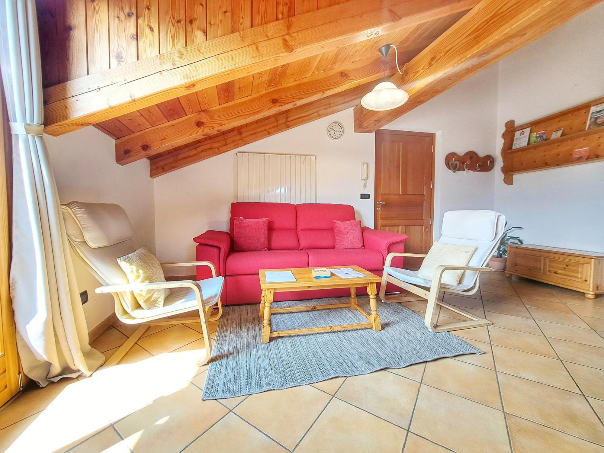 アオスタCasa Alpina - Sarreアパートメント 部屋 写真
