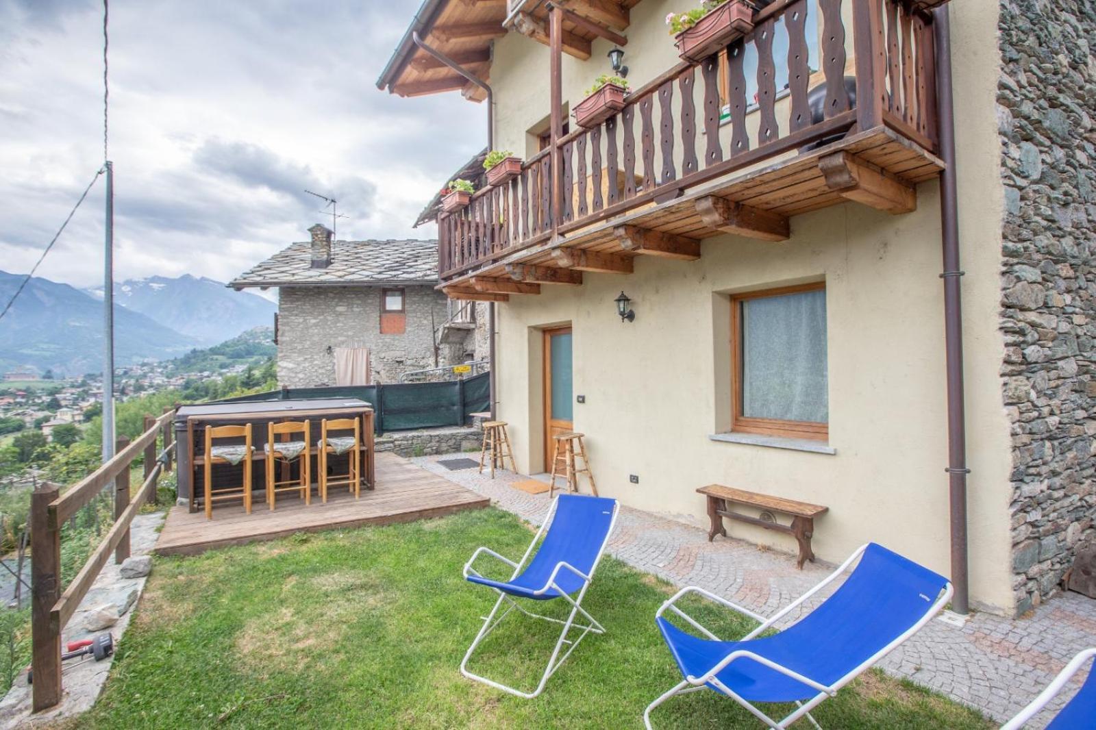 アオスタCasa Alpina - Sarreアパートメント 部屋 写真